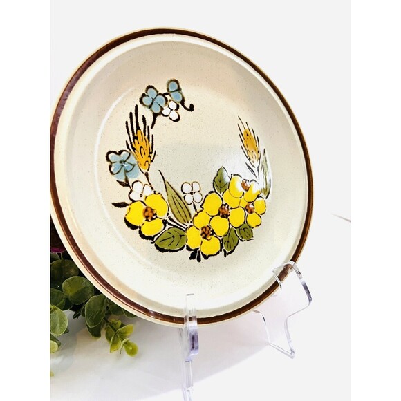 Vintage Hearthside SPRINGTIME Floral Expressions Japan 7.5" Salad Plate Dish - Picture 2 of 5